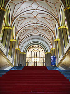 Treppe im Rathaus